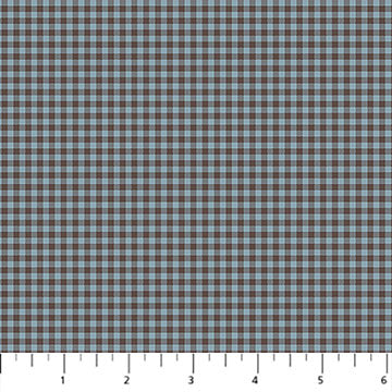 FIGO Fabric NEST Blueberry Cotton 44"/45" Fabric Per Yard