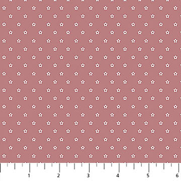 FIGO Fabric NEST Rhubarb Cotton 44"/45" Fabric Per Yard