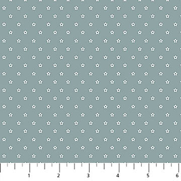 FIGO Fabric NEST Basil Cotton 44"/45" Fabric Per Yard