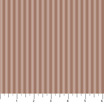 FIGO Fabric NEST Cinnamon Cotton 44"/45" Fabric Per Yard