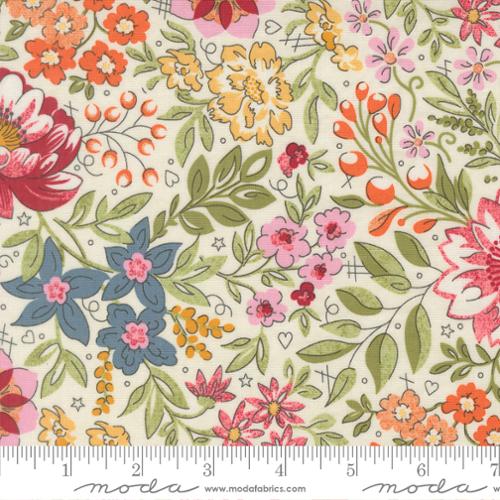 Opal Fieldrush Covent 44"/45" Cotton Fabric Per Yard