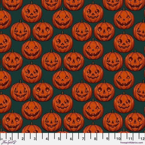FS Green Pumpkin Grid Mystic Moonlight-Rachel Hauer