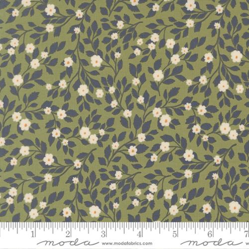 True Love Daydream Posies Fern 44"/45" Cotton Fabric Per Yard