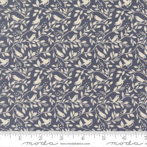 True Love Birds Of A Feather Twilight 44"/45" Cotton Fabric Per Yard