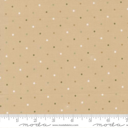 Magic Dot Basics Oatmeal 44"/45" Cotton Fabric Per Yard