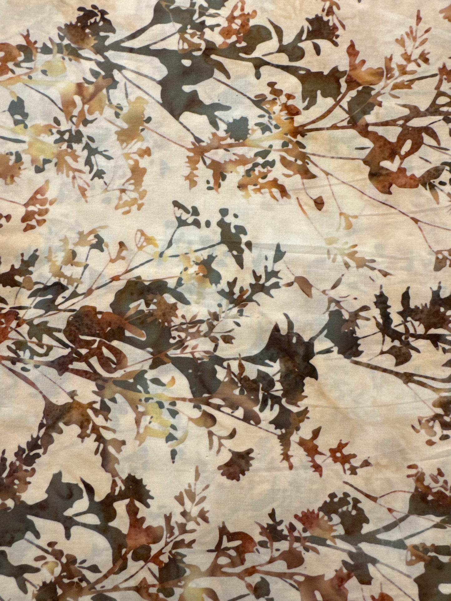 HO Autumn Branches on Ivory