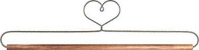 Heart Fabric Holder 12in