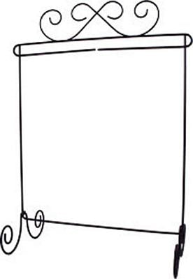 Scroll Single Stand 12inx14in