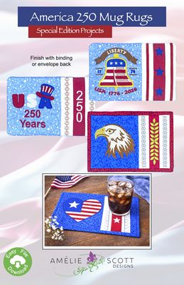 America 250 Mug Rugs