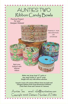 Ribbon Candy Bowls Pattern