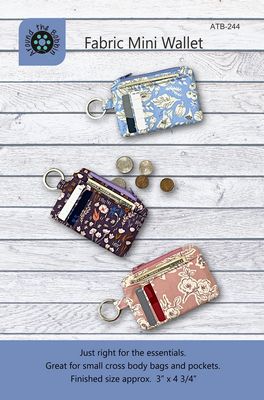 Fabric Mini Wallet Pattern
