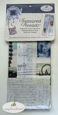 Collage Fabric Panel - Around the World
