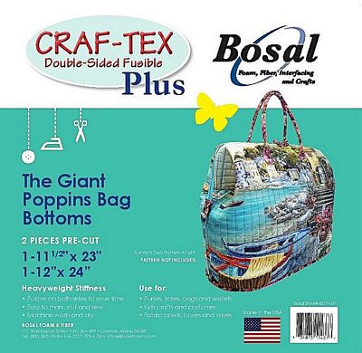 Craft-Tex Plus Stiff Nonwoven Double-Sided Fusible