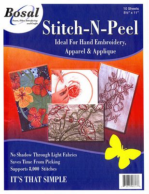 Stitch & Peel 8.5in x 11in 10/pkg