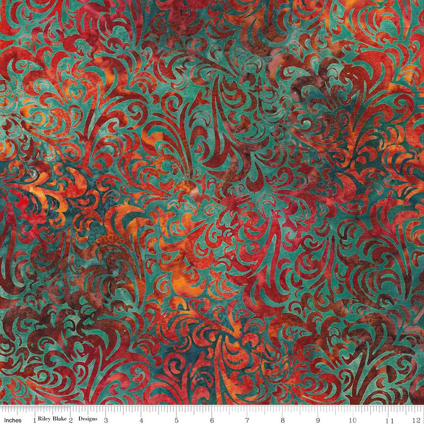 RB Batiks Sassy - Twirl & Swirl