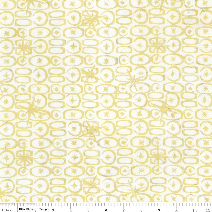 RB Batiks Sandstone - Starburst Groove