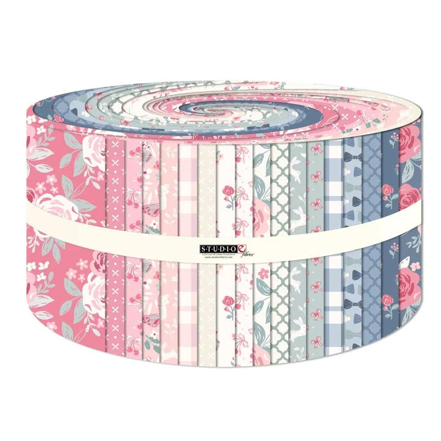 Beautiful Bowquets 2.5" Strips 40 pcs - 100% Cotton