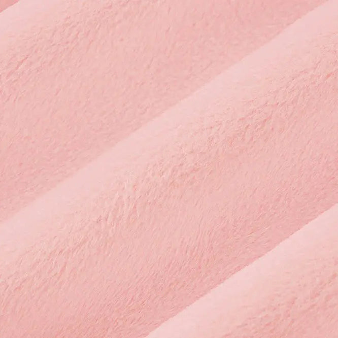 Blush Solid Cuddle 3 58/60" Fabric per yard