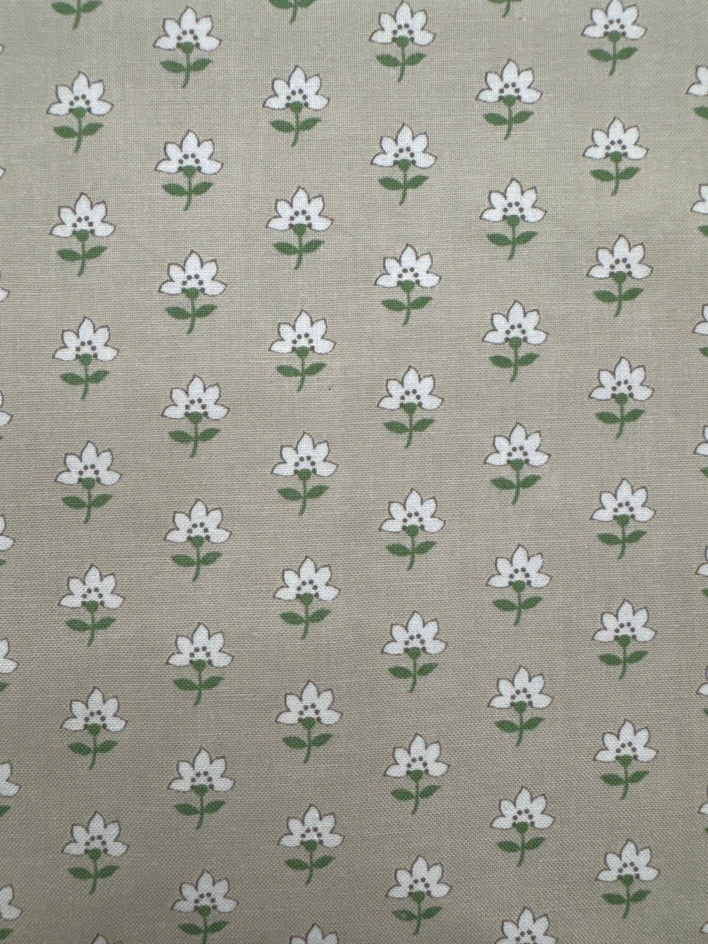 MO Shoreline Flower Print Tan