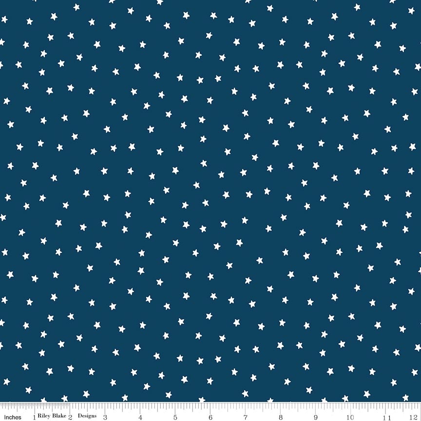 RB Star Toss Blue - Sew America