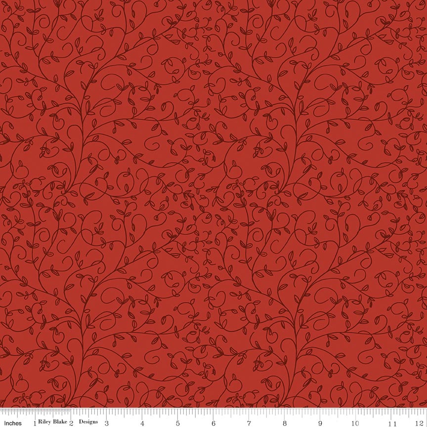 RB Vines Red - Tangled Garden