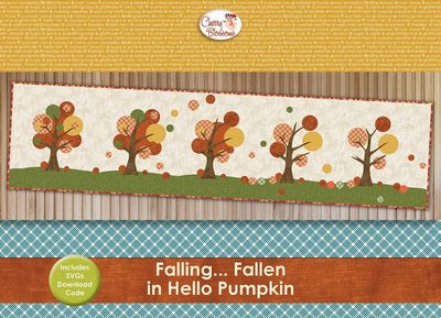 Falling Fallen in Hello Pumpkin Pattern