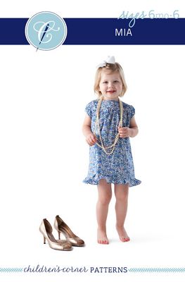 CC Mia Sizes 6mo-6 Pattern