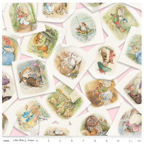 RB Peter Rabbit & Friends™ Pink Main 15860