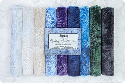 Quilting Cuddle Fat Quarter Pack Stonewash