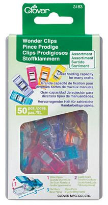 Wonder Clips Asst Colors 50 pc