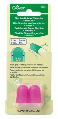 Flexible Rubber Thimbles (Med)