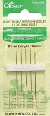 Self Threading Needles Asst