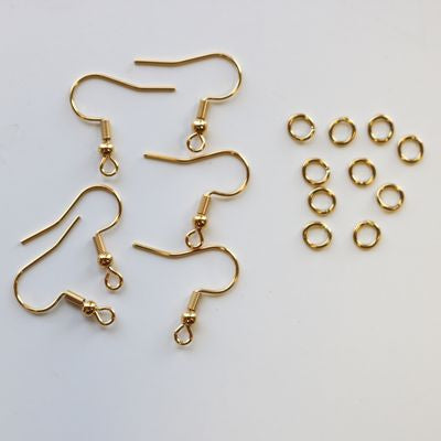 Earring Wires (Gold)