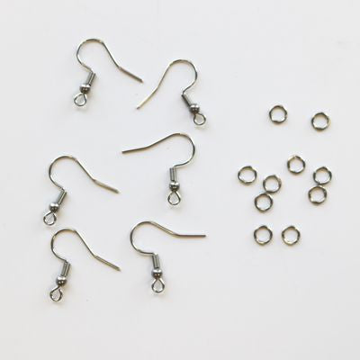 Earring Wires (Silver)