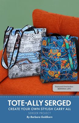 Cutting Edge Serger DesignsTote-Ally Serged Tote
