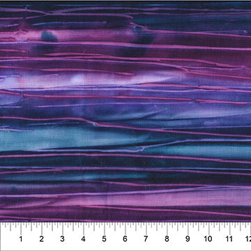 Calcite Purple and Blue Crosswise Stripe 83660-85 Cotton 44"/45" Fabric Per Yard