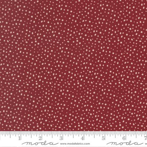 Cranberry Gingerbread Lane 44"/45" Cotton Fabric Per Yard