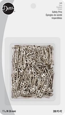 Pins Saftey Sz 1 200pc
