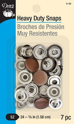 Heavy Duty Snaps Copper