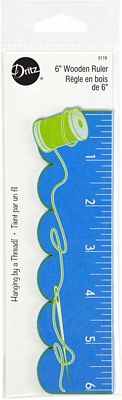 Hanging by a Thread Wooden Ruler