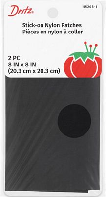Stick-On Nylon Patches Black