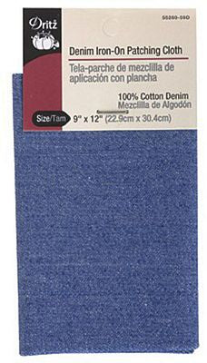 Iron-On Patch Cloth-Denim,FdBl