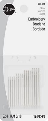 Hand Needles-Embroidery Sz5/10