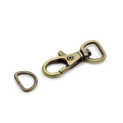 Small Swivel Hook & D-Ring BRA