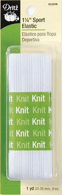 Sport Elastic 1-1/4inx1yd 4ct