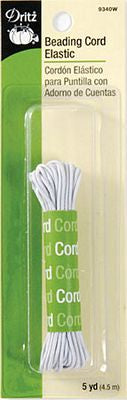 Beading Cord Elastic 5yd 4ct