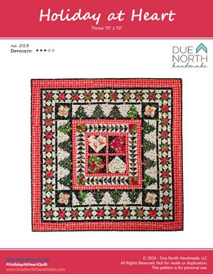 Holiday at Heart Quilt Pattern