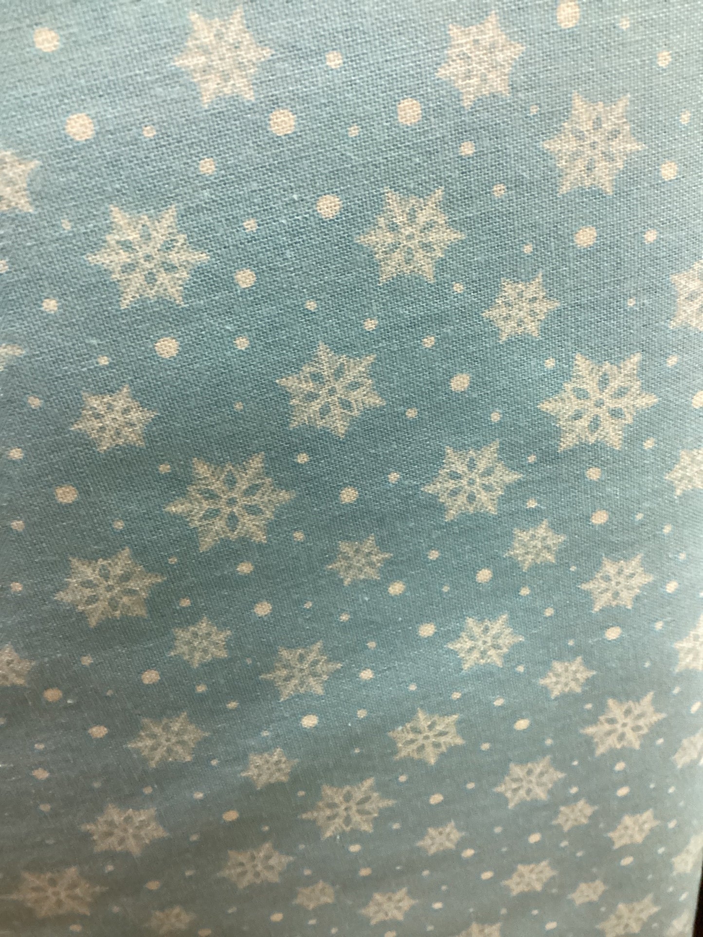 BE Light Blue Jolly Snow Country Christmas