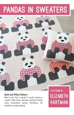 Pandas in Sweaters Pattern
