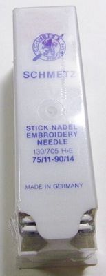 Schmetz Magazine Emb Asst 75/90 5/p